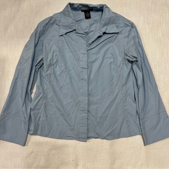 Spenser Jeremy Button Front Dress Shirt Size Medium - Picture 1 of 8